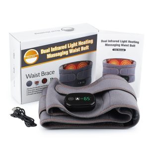 Adjustable Hot Compress Lumbar Massage